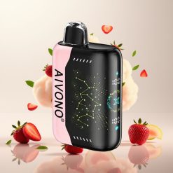 Aivono Aim Boom 25000 نفخة - فراولة بوب 0-5% نيكوتين، 650mAh