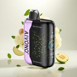 Aivono Aim Boom 25000 Puffs 0-5% نيكوتين 28مل تفاحة خضراء وعنب