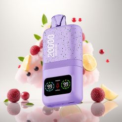 Aivono AIM MAGIC 20000 نفخة - عنب مثلج - شاشة LCD - نوع C