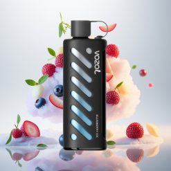 فوزول جير شيشة Vozol Gear Shisha 25000 نفخة - توت أزرق مثلج، تقنية S.i.L.C، 1000mAh