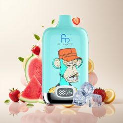 فوموت تورنادو ديجيتال بوكس Fumot Tornado Digital Box 12000 نفخة - دونات فراولة