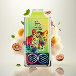فوموت ليوبارد Fumot Leopard 40000 بخاخ مزاج كيوي/باشن فروت/جوافة، 700 مللي أمبير، 40000 نفخة، شحن Type-C