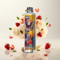 يوين كريستال UWIN Crystal 10000 نفخة (فراولة موز) - 18مل/5%