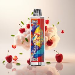 يوين كريستال UWIN Crystal 10000 نفخة (كرزي توت) 0%-5% نيكوتين 18مل