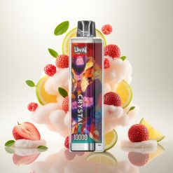 يوين كريستال UWIN Crystal 10000 نفخة كولا آيس (0%، 2%، 3%، 5%)