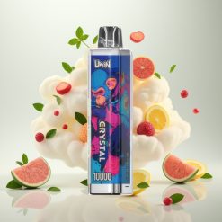 يوين كريستال UWIN Crystal 10000 نفخة - نعناع ميامي، 18مل، شحن نوع سي