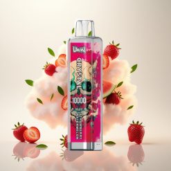 يوين كريستال UWIN Crystal 10000 نَفَس (فراولة بطيخ) - 18مل، 5% نيكوتين