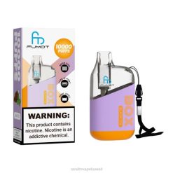 Fumot Original RandM Tornado Box 10000 جهاز التحكم في تدفق الهواء 1 قطعة الجليد الأسود BFTJ99 RandM Vape Buy Online