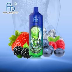 Fumot RandM Tornado جهاز 9000 برو فيب بالبطارية وشاشة العرض الاصدار 1 التوت المختلطة BFTJ192 RandM Tornado Kuwait