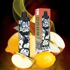 RandM Tornado جهاز 6000 جهاز التحكم في تدفق الهواء 1 قطعة التفاح الأحمر والليمون BFTJ279 RandM Vape Buy Online